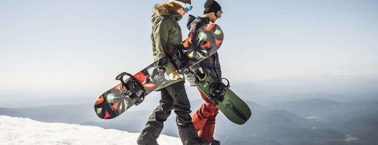 snowboards